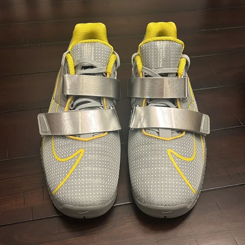 Nike Romaleos 4 Weightlifting Gym Shoes Sneakers CD3463-002 grey Mens Sizes